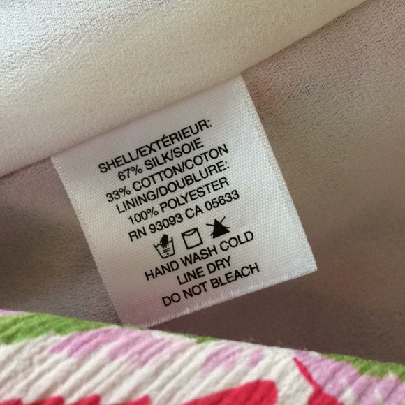 Nik+Zoe lined silk blend fit and flare floral midi - Picture 7 of 8